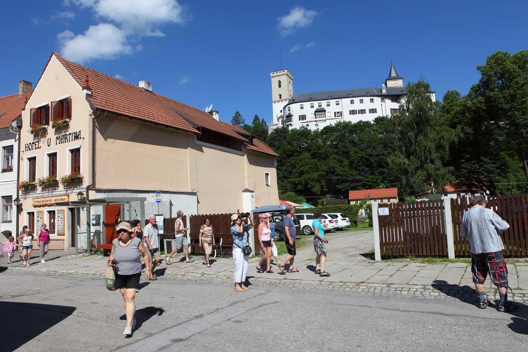 Hotel U Martina - Kocabka Rožmberk nad Vltavou Екстериор снимка